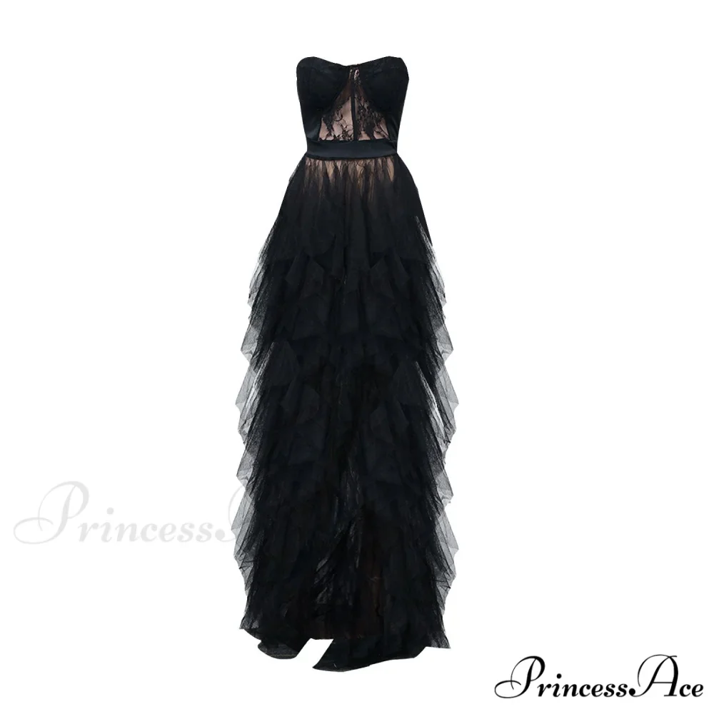 Kim Mesh Corset Charming Tulle Formal Dress - Image 3
