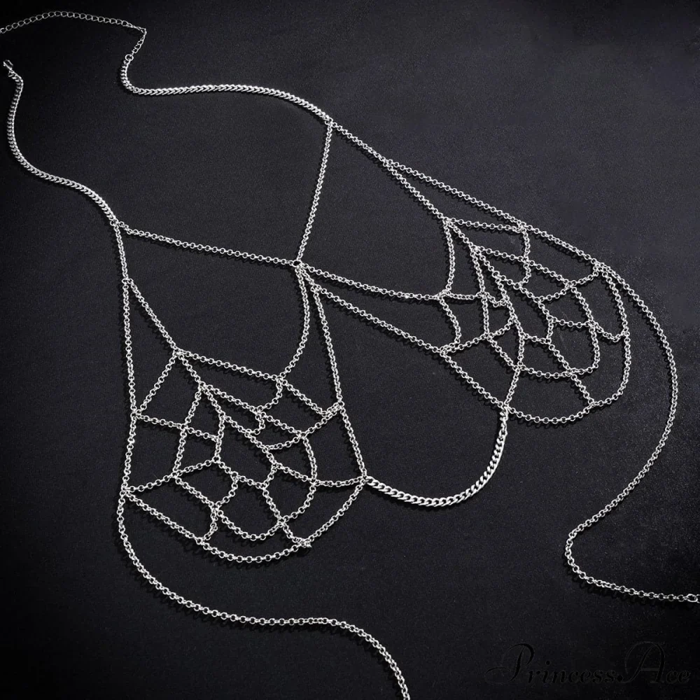 body set of 2 Spider web chain - pieces - Image 4