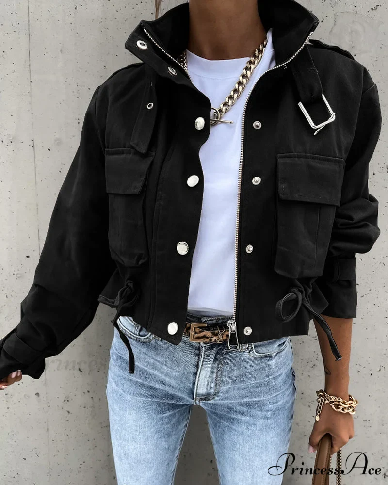 jacket featuring convenient Casual pockets - Image 2