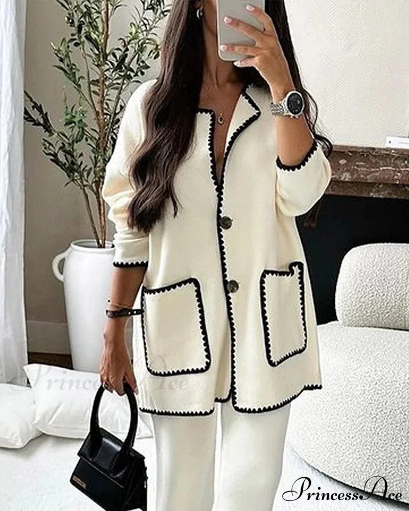 with Cardigan Pockets - Image 5