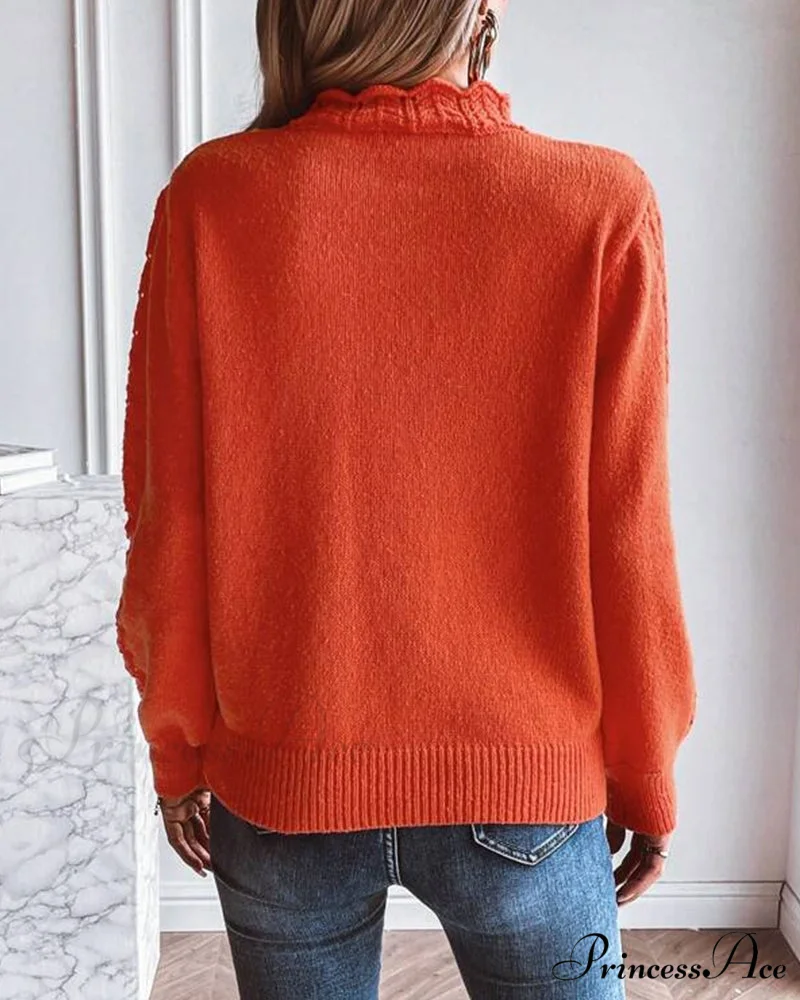 Casual Pullover Solid in Color - Image 4