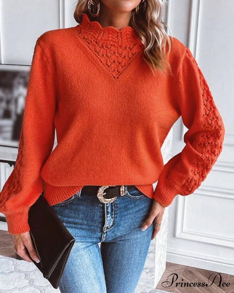 Casual Pullover Solid in Color - Image 5
