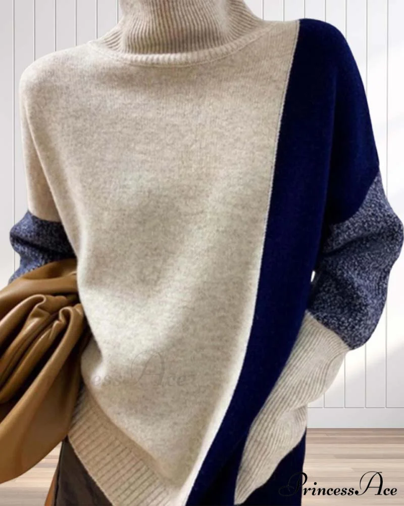 and sweater Elegant with contrast romantic colors - Image 2