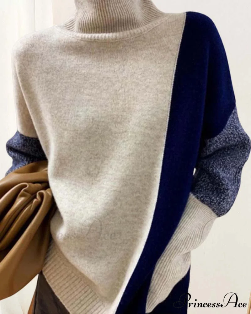 and sweater Elegant with contrast romantic colors - Image 4