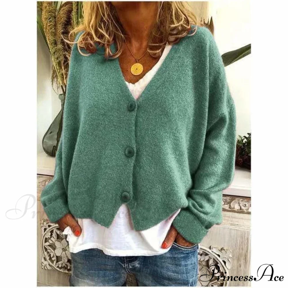 Coat - Casual V-Neck Fashion - Image 6