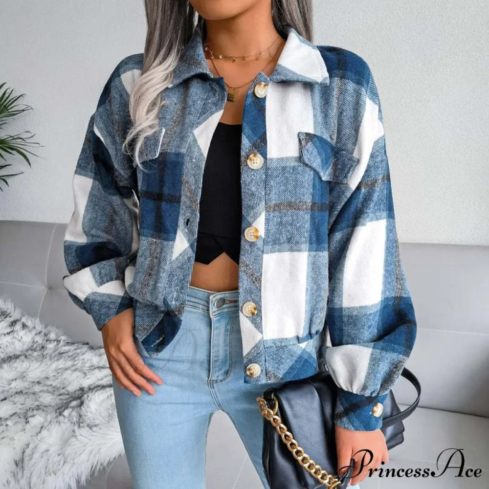 Plaid Retro Coat - Image 16