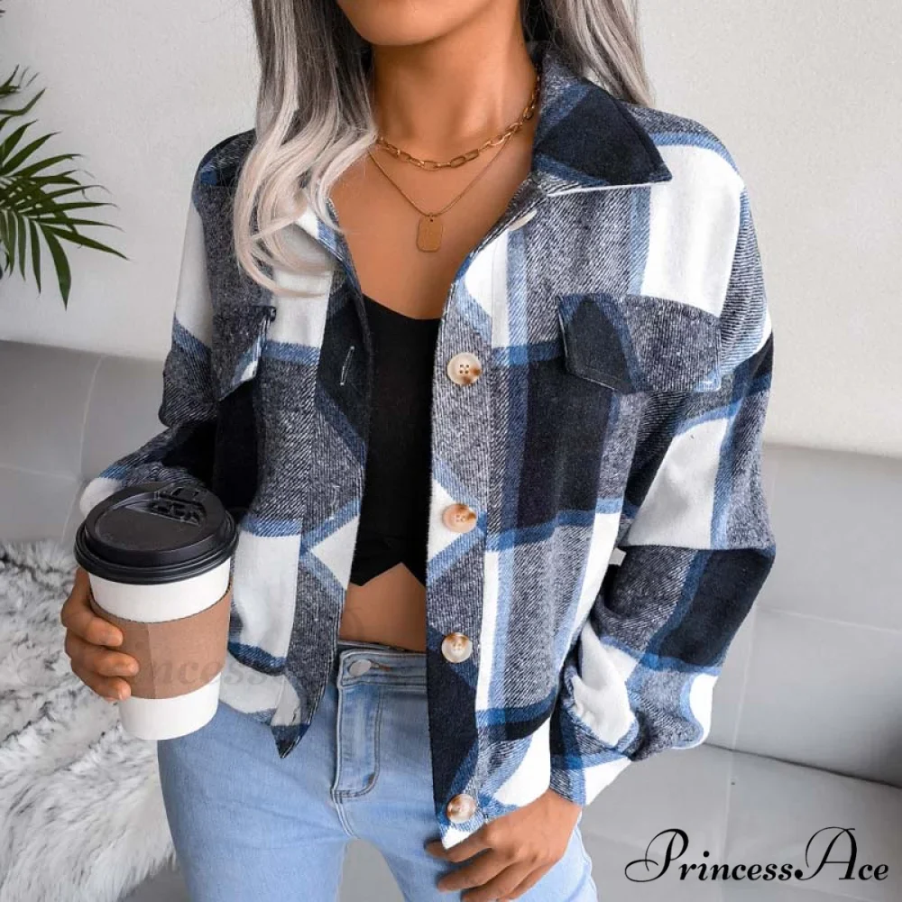 Plaid Retro Coat - Image 27