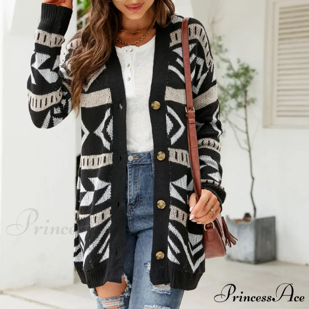 Knitted Vintage Cardigan - Image 9