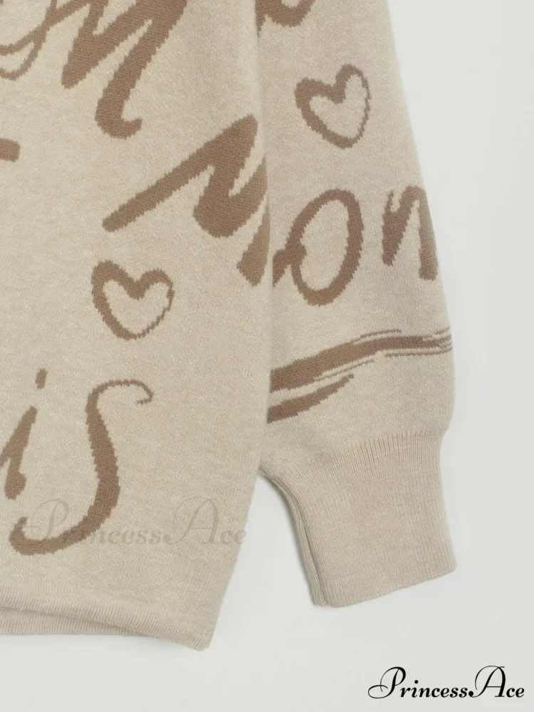 Drawstring Round Neck Sweater - Image 12
