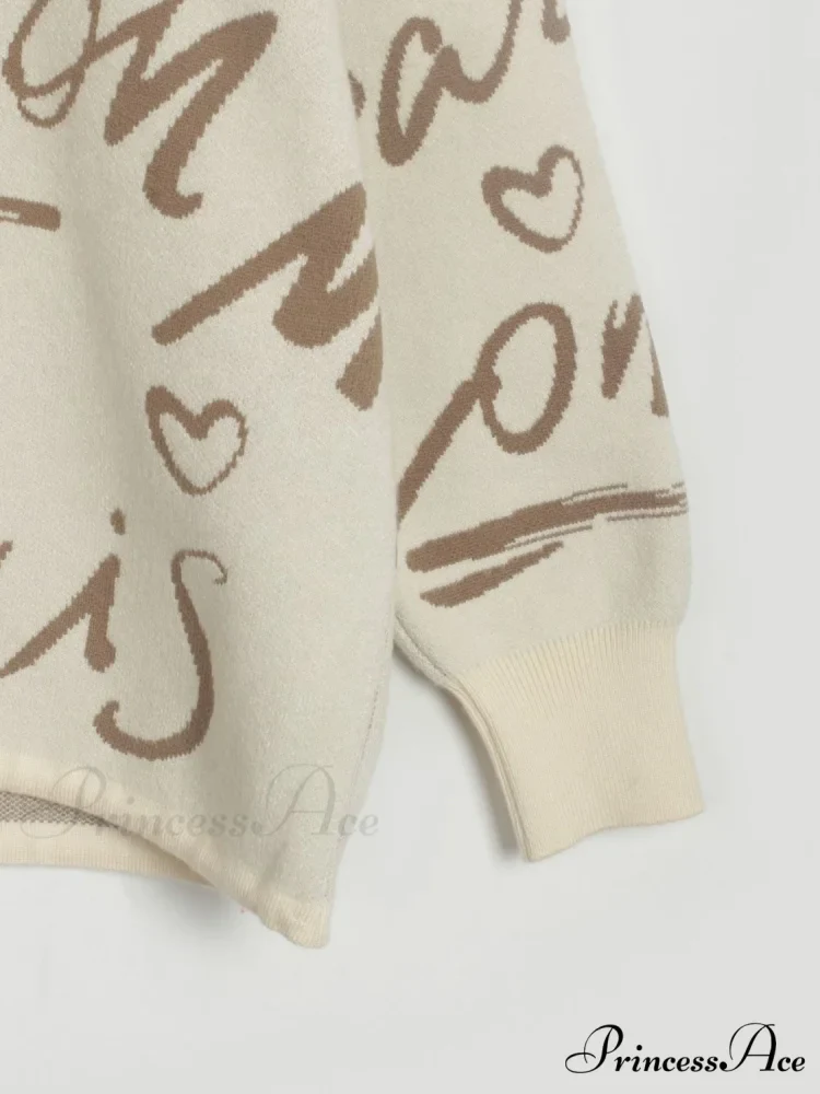 Drawstring Round Neck Sweater - Image 9
