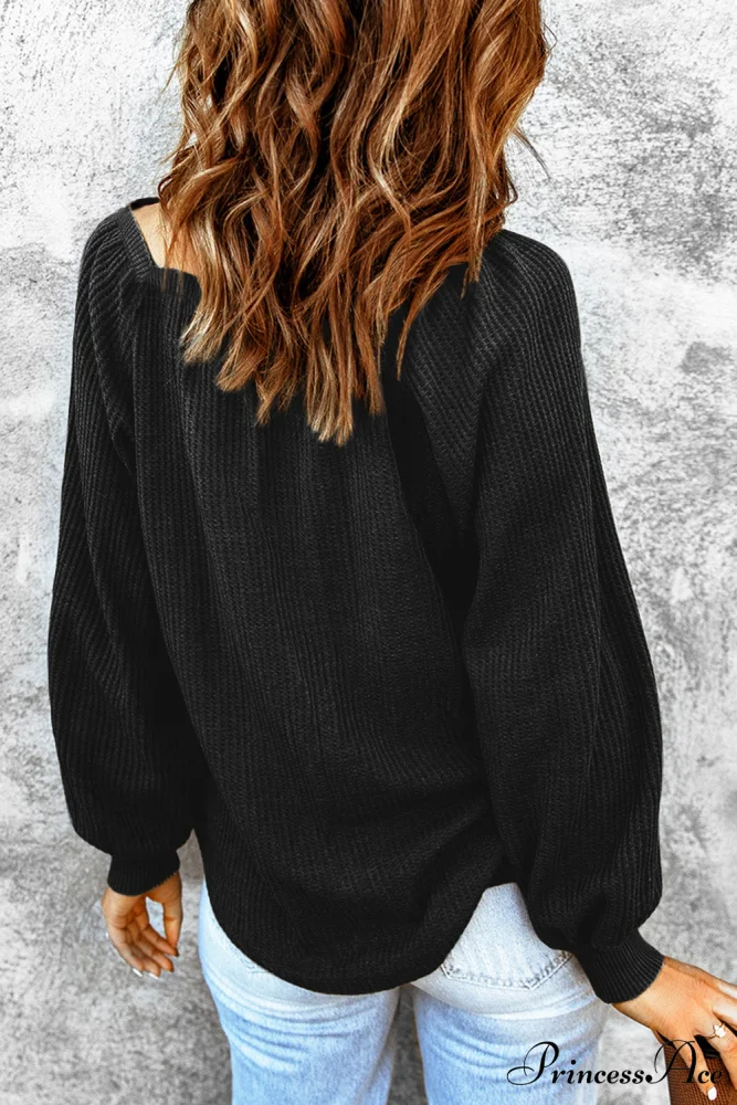Graphic Ribbed Football Top - Image 2