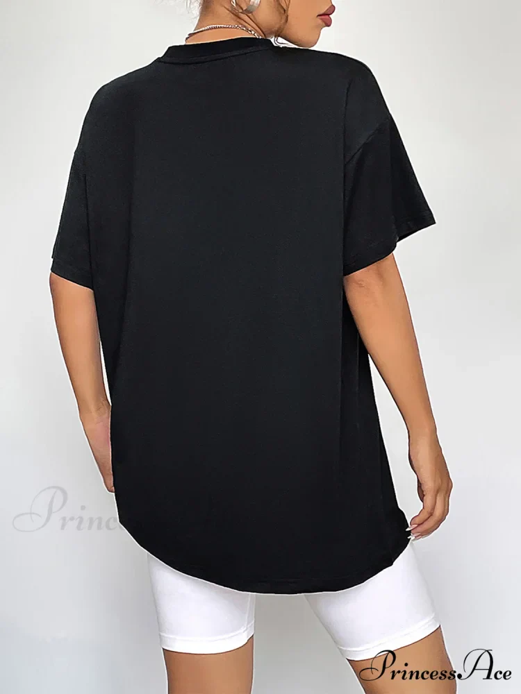 with Fall Graphic T-Shirt Neck Thanksgiving Round Season and Brief Sleeves - Image 6