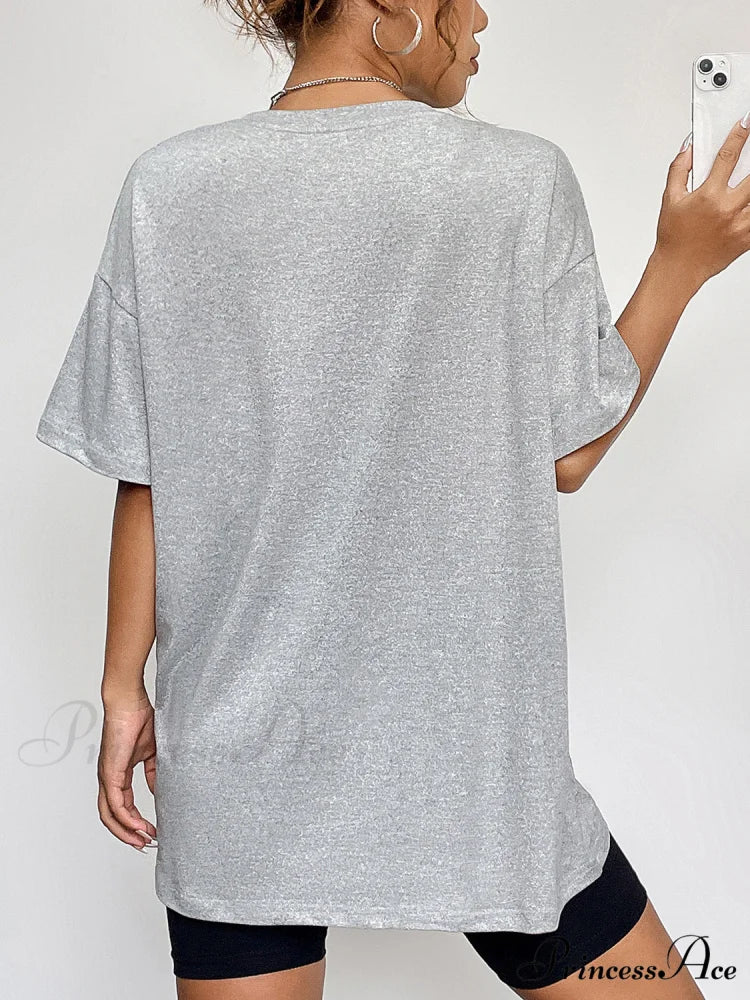 with Fall Graphic T-Shirt Neck Thanksgiving Round Season and Brief Sleeves - Image 9