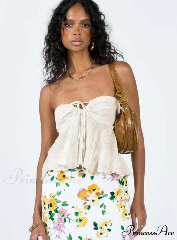 Top Girl Color Brief Solid Tank for Spice Off-Shoulder Women - Image 5