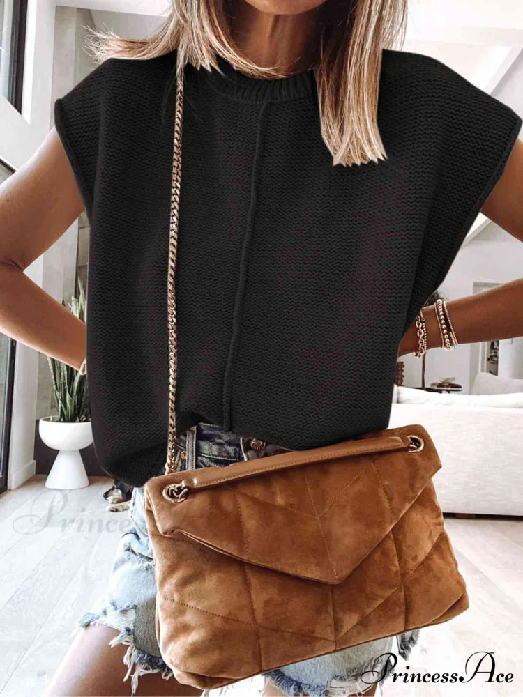 Sweater Sleeveless Vest - Image 4