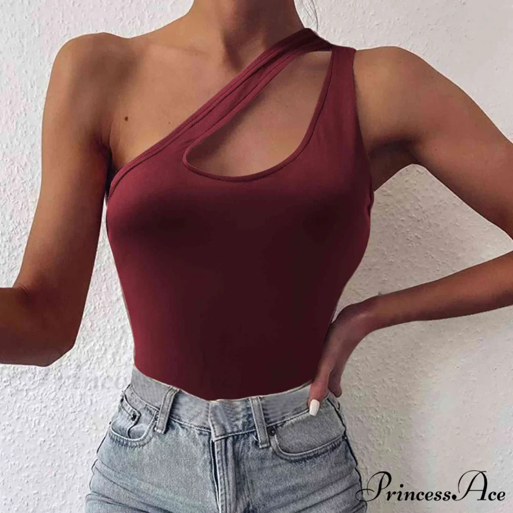One Cutout Cami Shoulder Top - Image 4