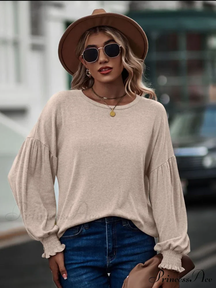 with Neck Dropped Flounce Round Arm and T-Shirt Shoulder - Image 13