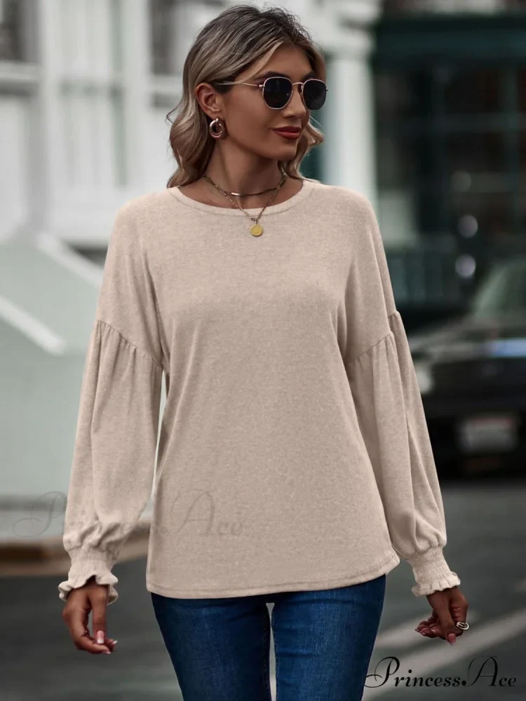 with Neck Dropped Flounce Round Arm and T-Shirt Shoulder - Image 14