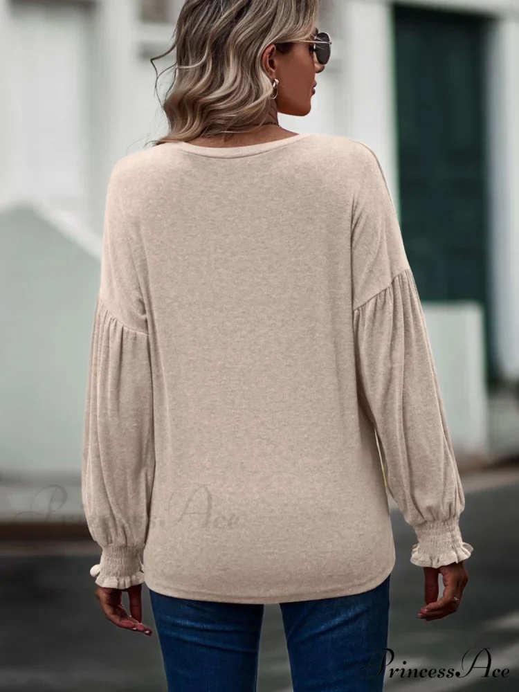 with Neck Dropped Flounce Round Arm and T-Shirt Shoulder - Image 15