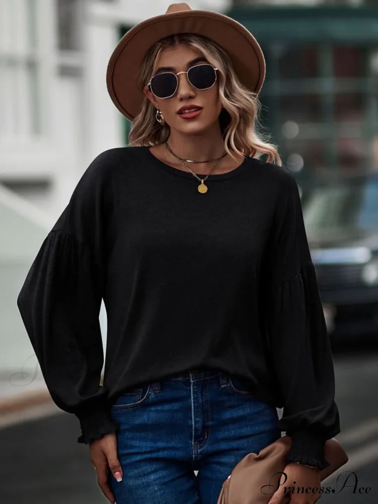 with Neck Dropped Flounce Round Arm and T-Shirt Shoulder - Image 8