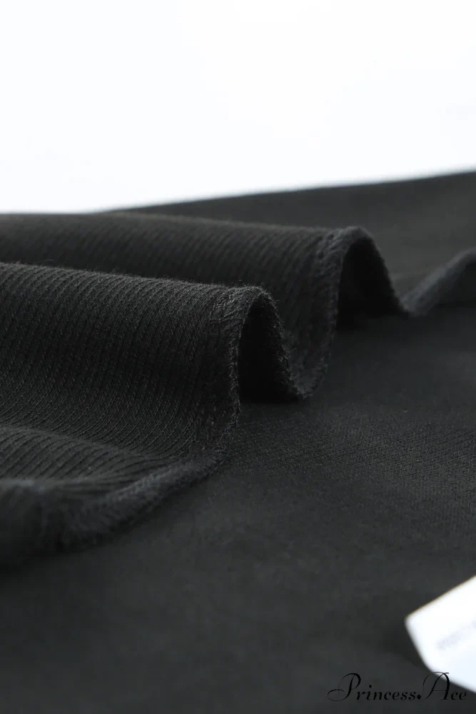 Ribbed Black Tank Top - Image 15