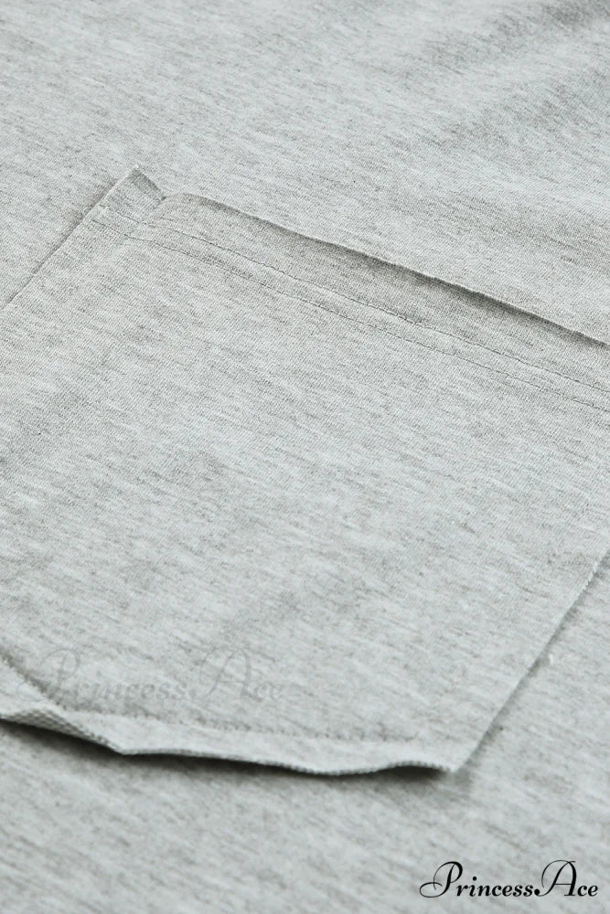 with - Arm Oversized Top Pockets Drop Gray - Image 17