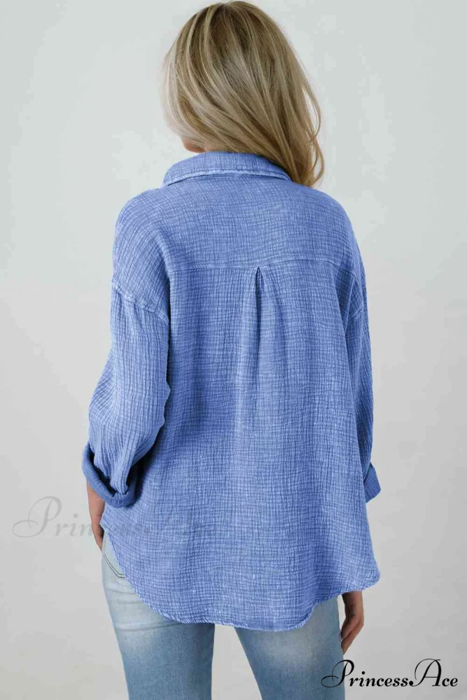 Blouse Textured with Buttons - Image 17