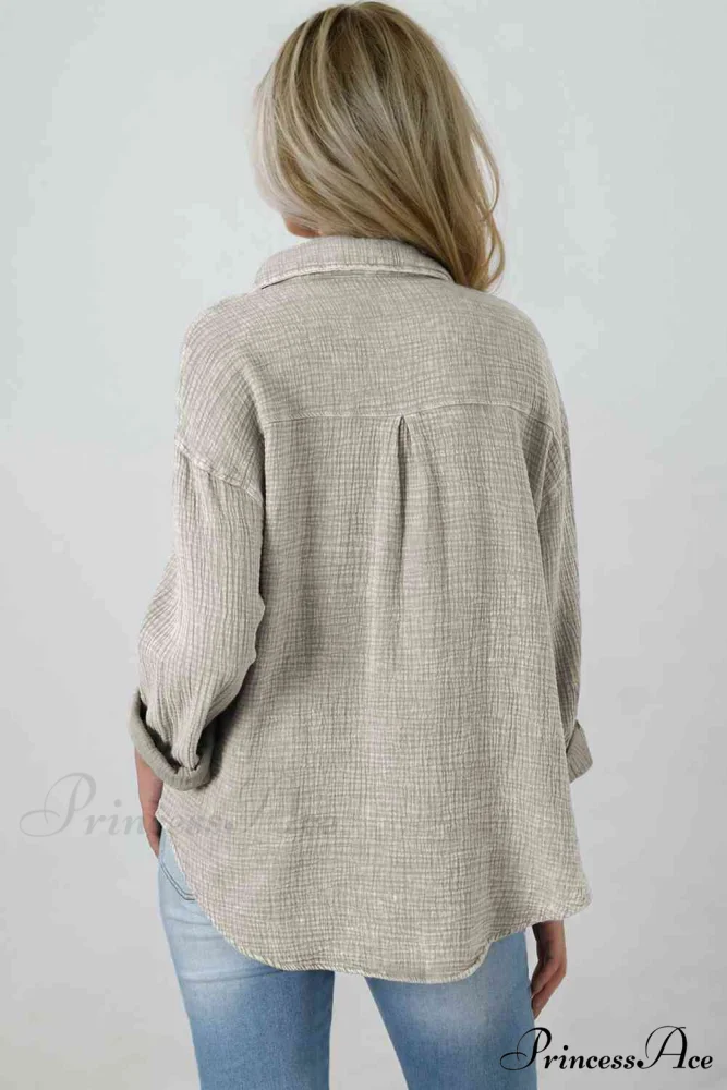 Blouse Textured with Buttons - Image 25