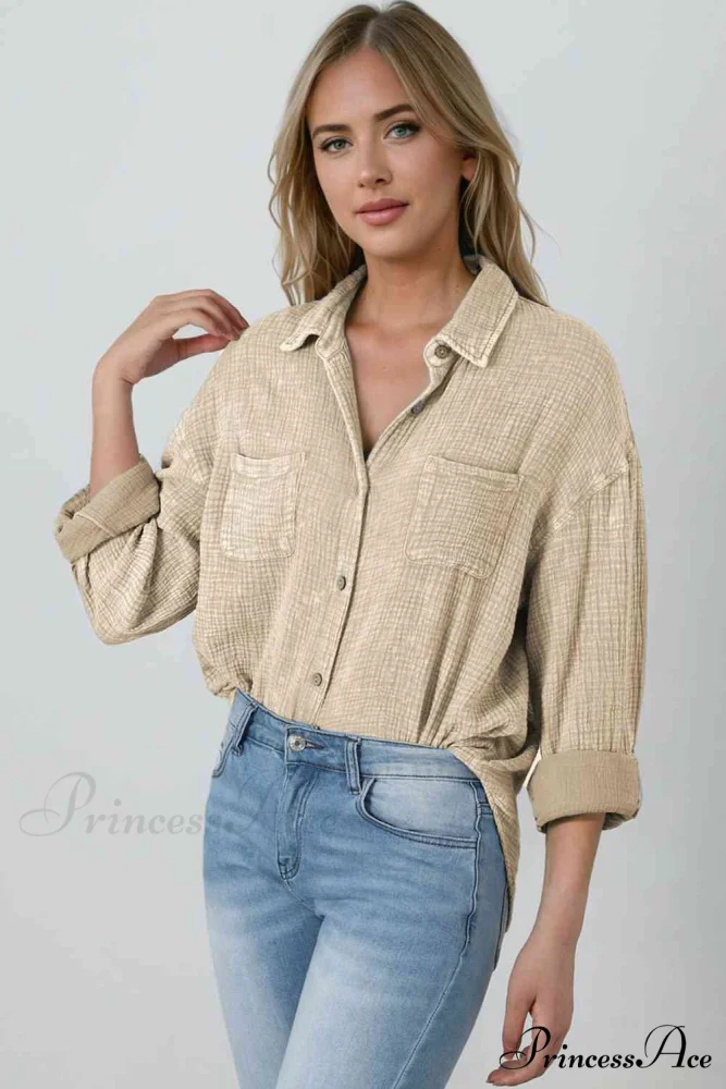 Blouse Textured with Buttons - Image 28