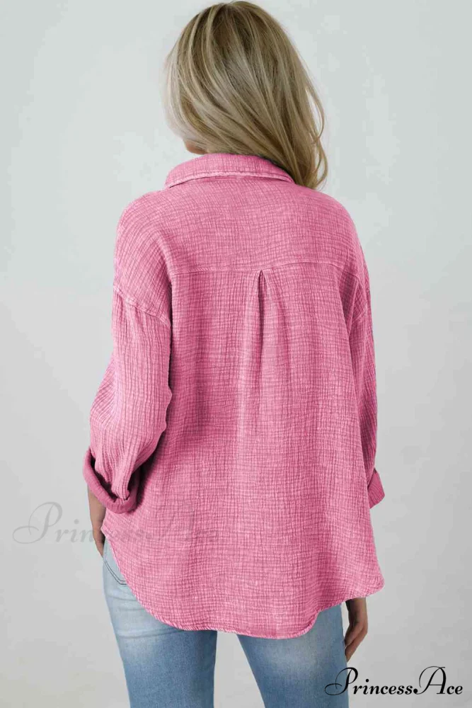 Blouse Textured with Buttons - Image 4