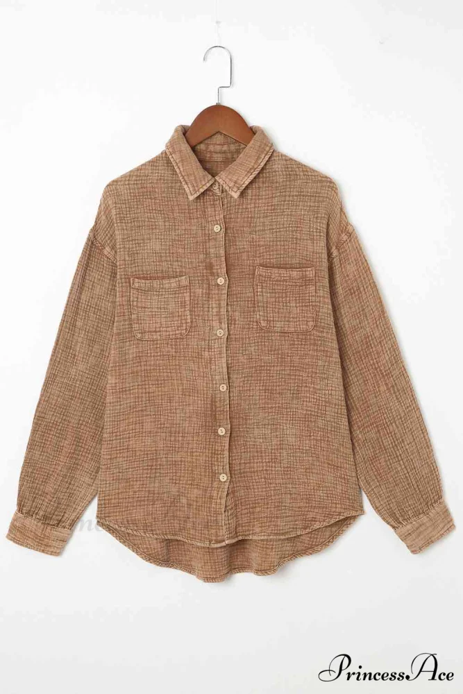 Blouse Textured with Buttons - Image 9