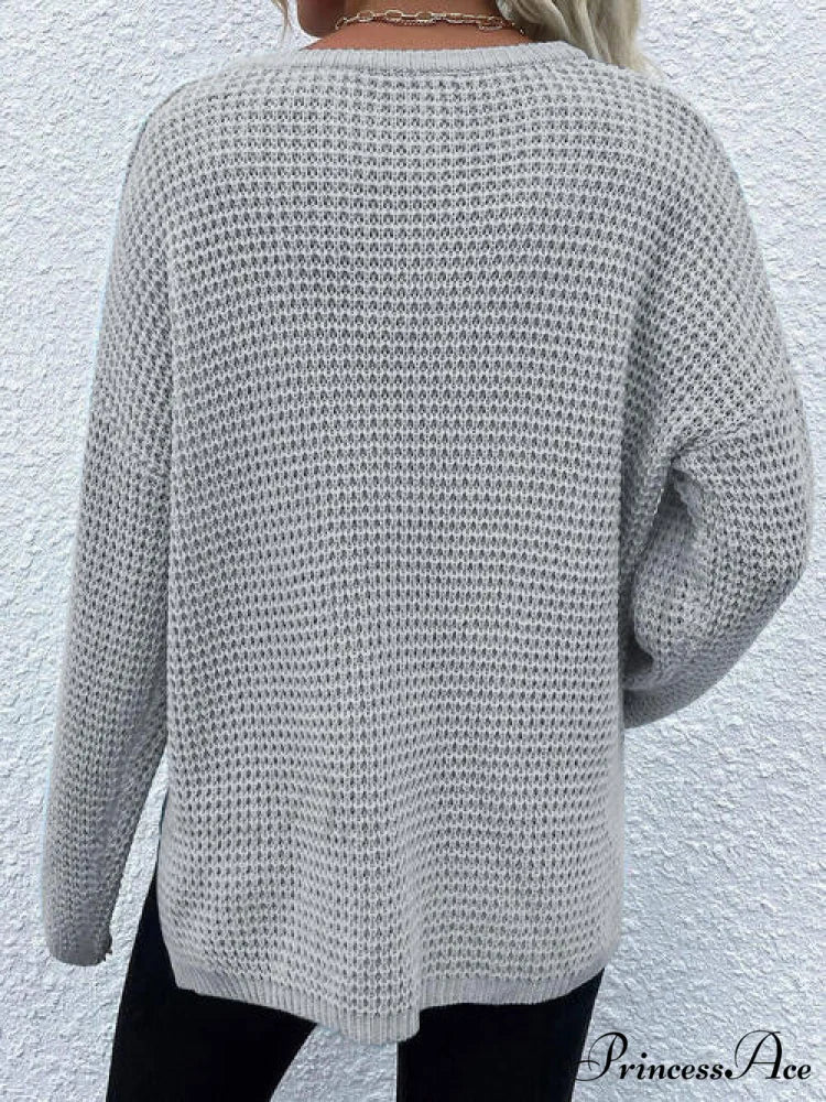 Arm Notched with Long Sweater Detail - Image 12