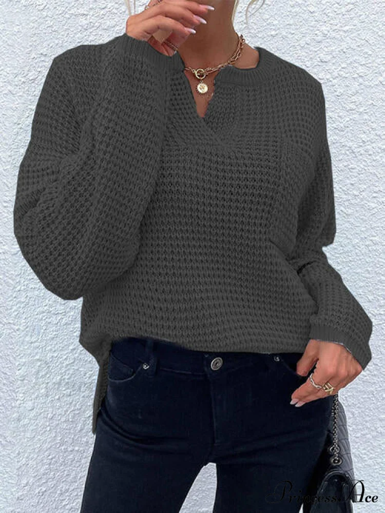 Arm Notched with Long Sweater Detail - Image 13