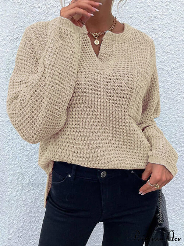 Arm Notched with Long Sweater Detail - Image 7