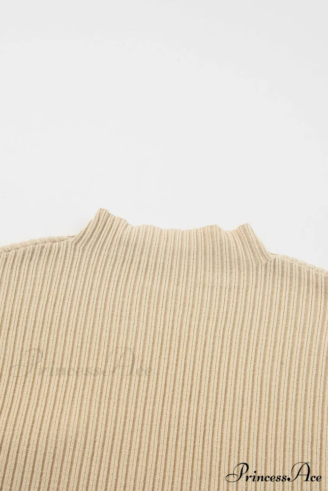 Arm Oatmeal Brief Knit Patch Ribbed with Sweater Pocket - Image 12