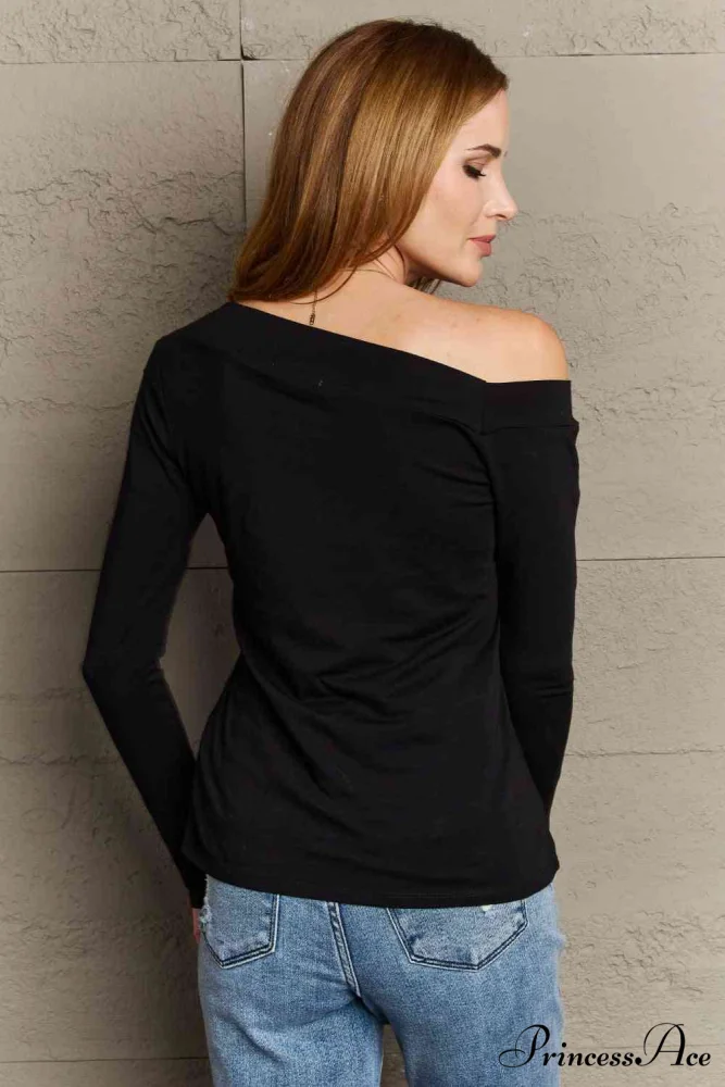 Neck Fall Arm You - Top Asymmetrical For Full Long Culture Code Size - Image 2