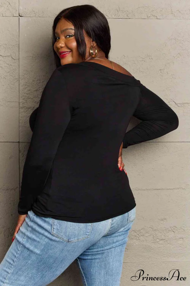 Neck Fall Arm You - Top Asymmetrical For Full Long Culture Code Size - Image 9