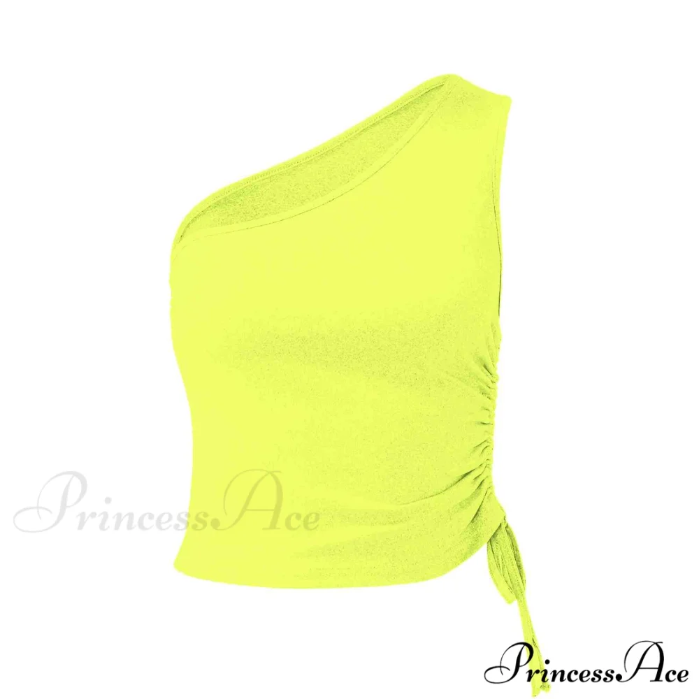 One Shoulder Cami Tie with Detail - Image 12