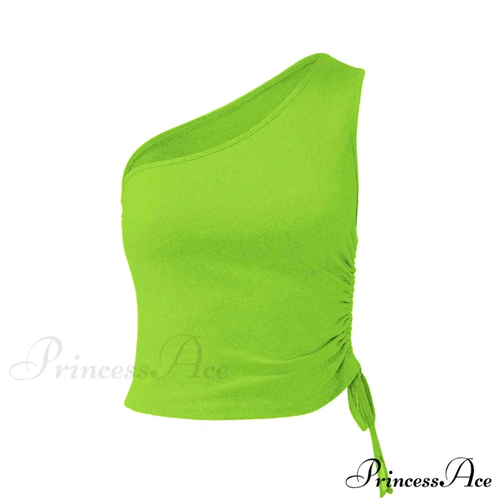 One Shoulder Cami Tie with Detail - Image 2