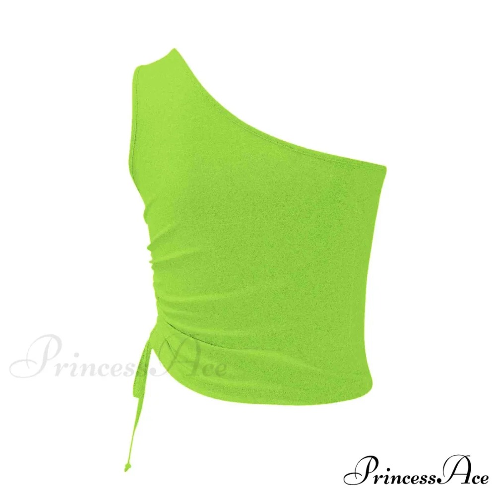 One Shoulder Cami Tie with Detail - Image 3