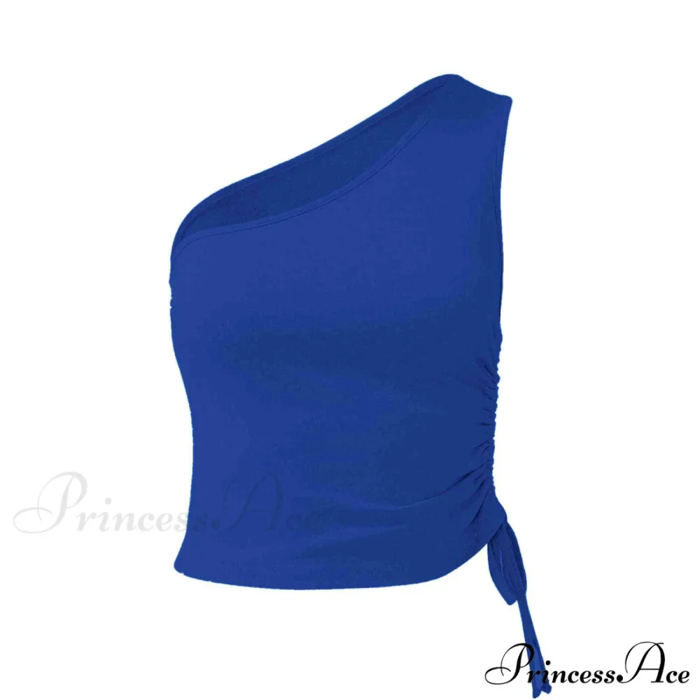 One Shoulder Cami Tie with Detail - Image 9