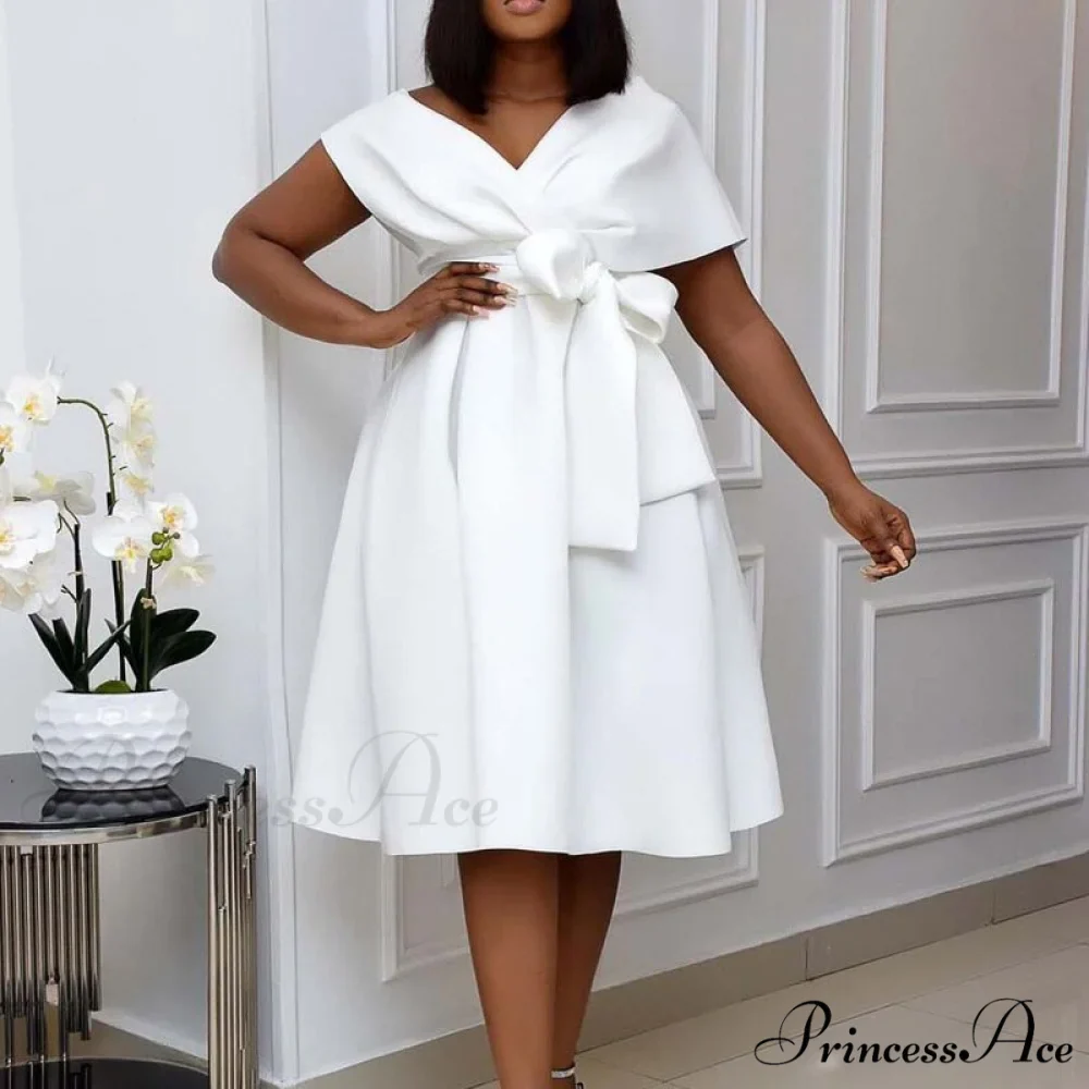 Quality Elegant Wedding Women - for Size Bow Plus Gown Party S-XXXL High Detail - Image 5
