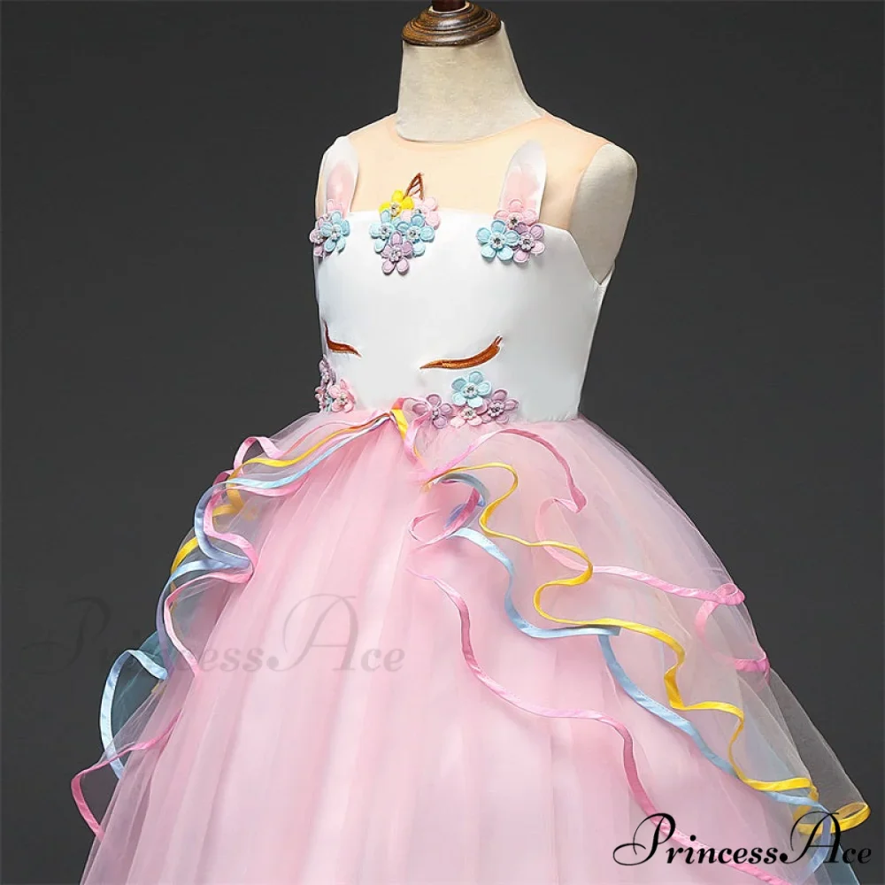 Embroidery Gown 6-14 Lace Wedding Flower Teen Party Girls Birthday Formal For Christmas Clothes Red Kids Dresses Gown Yrs - Image 29