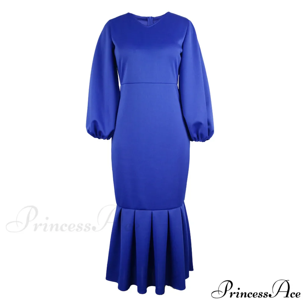 Autumn Spring Occasion Female V Neck Event BerryBetty Gown African Puff Sexy Bodycon Women Fashion Robes Sleeves Party Long Vestidos - Image 8