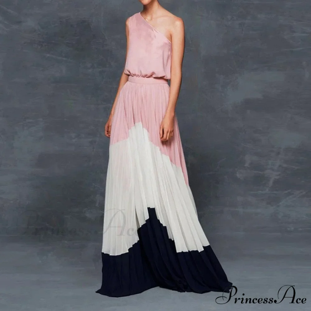 Patchwork Black Club Party High Night One Women's Gown Off - Street Shoulder Dress - Image 11