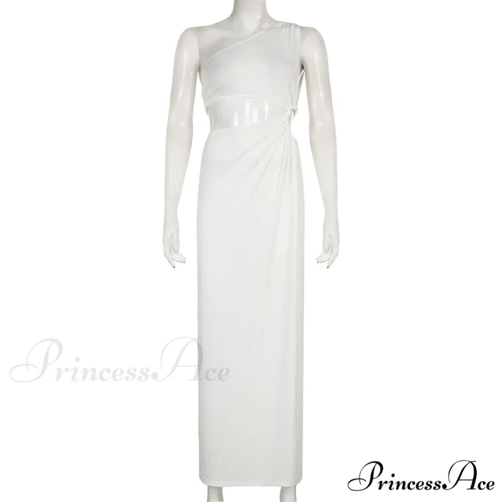 White Shoulder Parties - Women for Split Gown One for Gown and Full-Length Warm-Season Elegant Long Beachwear - Image 6