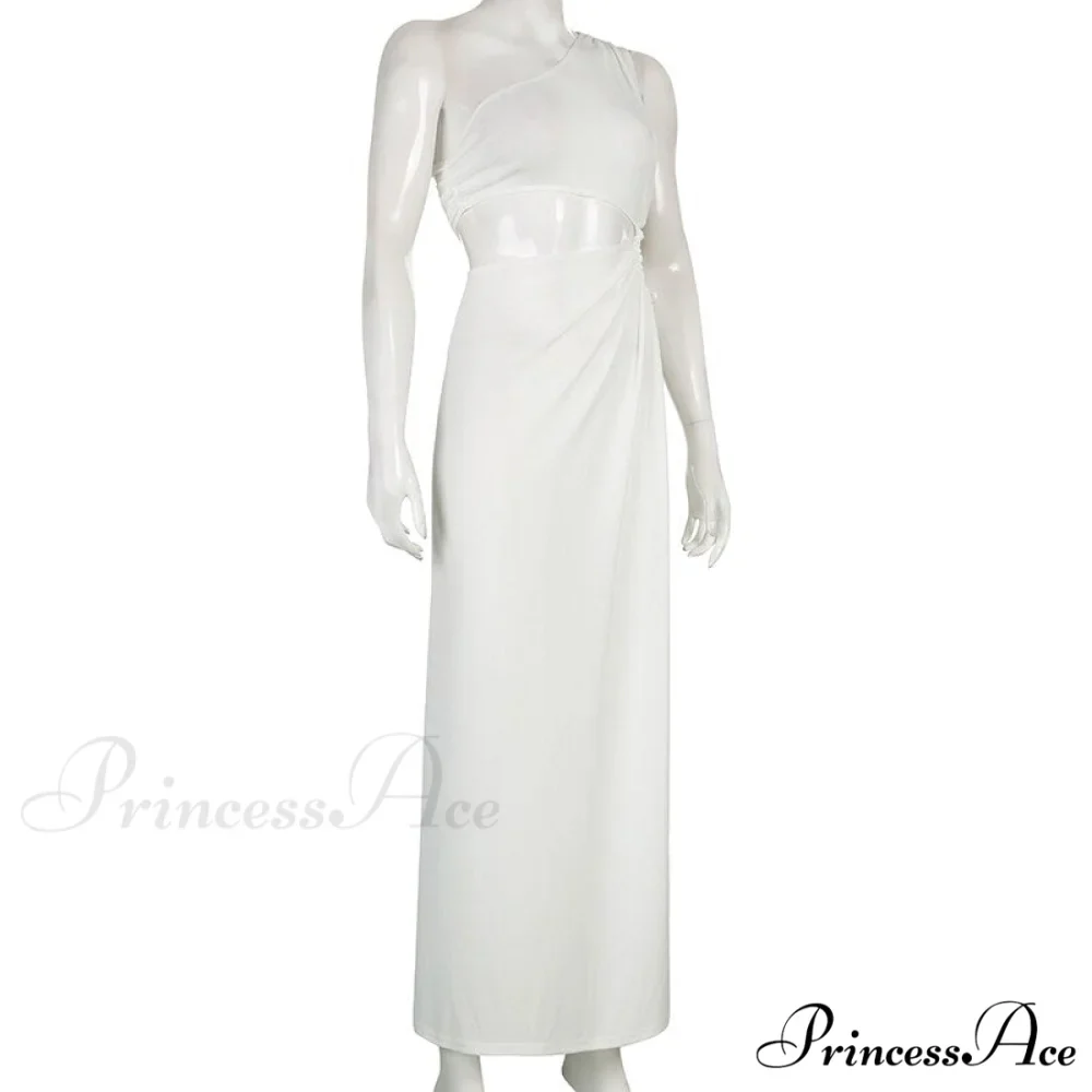 White Shoulder Parties - Women for Split Gown One for Gown and Full-Length Warm-Season Elegant Long Beachwear - Image 7
