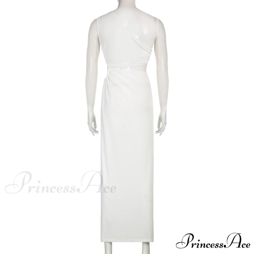 White Shoulder Parties - Women for Split Gown One for Gown and Full-Length Warm-Season Elegant Long Beachwear - Image 9