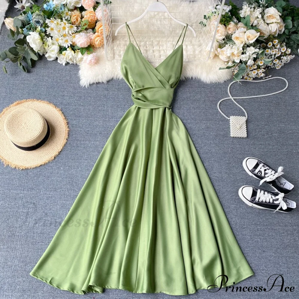 Gown Spaghetti Backless V Women Neck Tank Full-Length Robe Sexy Party Strap Female Long Dresses Festive Warm-Season Vestidos - Image 10
