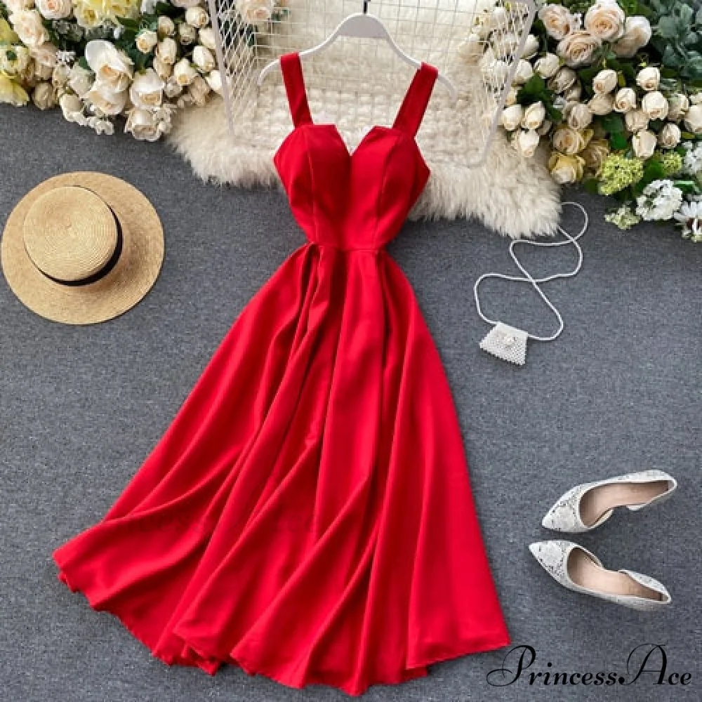 Gown Spaghetti Backless V Women Neck Tank Full-Length Robe Sexy Party Strap Female Long Dresses Festive Warm-Season Vestidos - Image 3